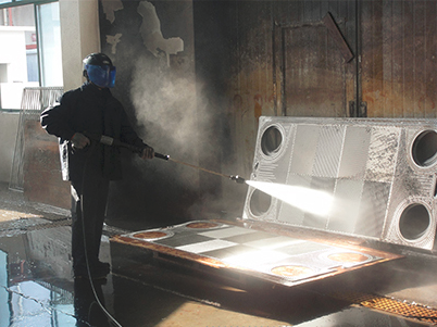 板式換熱器維修